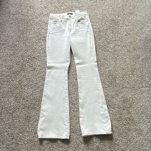 Banana Republic White Flare Jeans